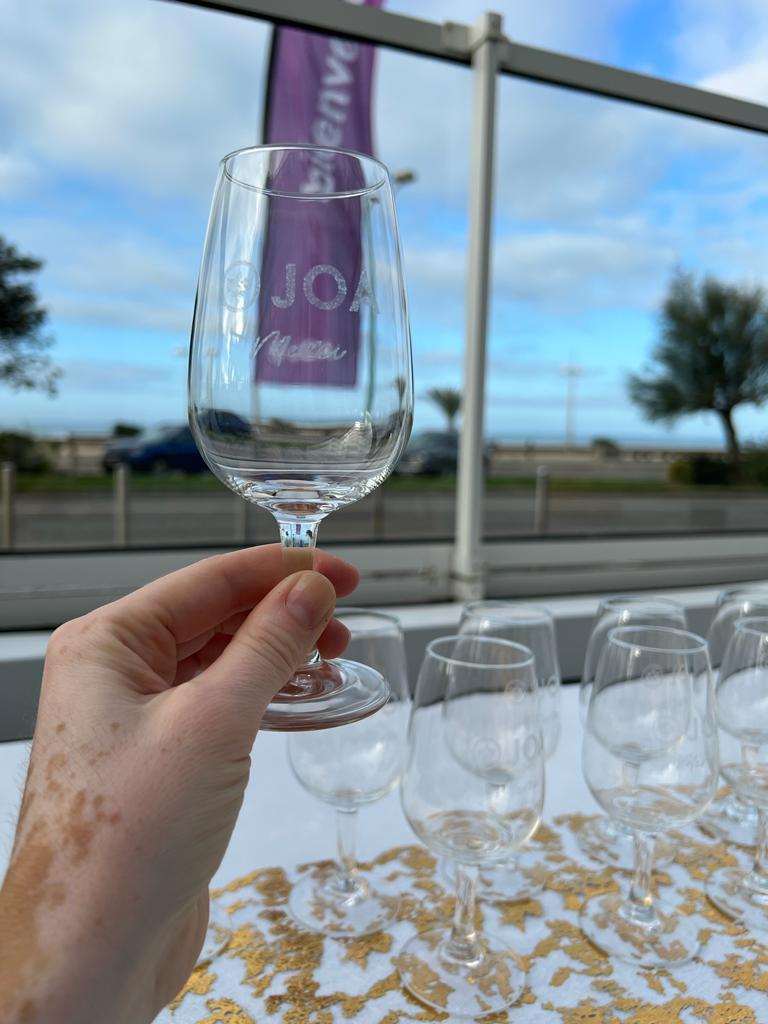 Verres à vin pour le casino JOA