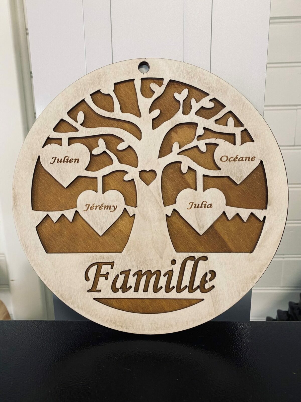 Arbre généalogique personnalisé